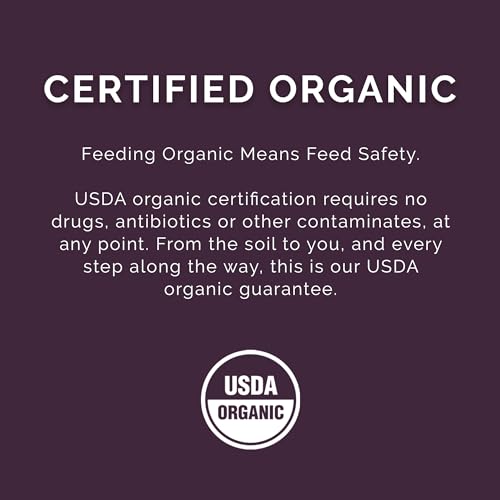 Chick Start Crumb Feed, 25lbs - Non-GMO, High Protein Chick Feed for Strong Early Growth, 21% Protein - USDA Certified Organic Blend, Soy & Corn-Free - size: 25 Pound