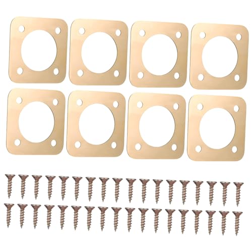 8 Pcs Birdhouse Hole Protectors Metal Birdhouse Guards House Predator Guards Easy to Install