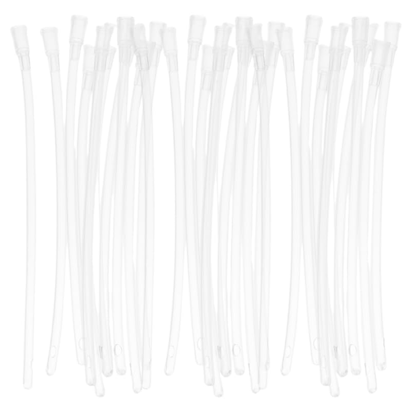UPKOCH 100pcs Soft Feeding Tubes for Baby Birds Parrot Hand Feeder Supply Food Feeder Hose for Cockatiels and Small Parrots