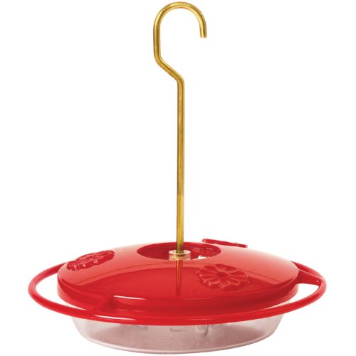 Aspects 153 Mini Hummzinger Hummingbird Feeder, 8-Ounce , Red