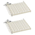 Farm Innovators 3200 Automatic 41 Spot Egg Turner for the Bottom of Incubators to Eliminate Manual Handling and Improve Hatching Rate, White (2 Pack) - size: 2 Pack