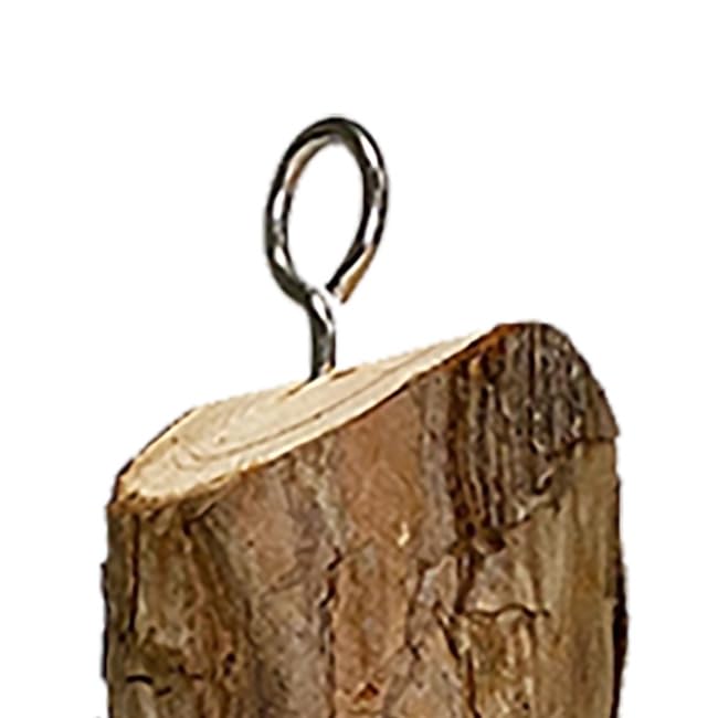 Cedar Suet Log Feeder by Prime Retreat