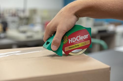 Duck HD Clear Packing Tape Refills-6 Rolls of Heavy Duty Shipping and Moving Packing Tape-Clear Strong Packaging-Tape for Boxes,Packing-and Moving Supplies-1.88 in. x 54.6 Yards (441962),(Pack of 6) - size: 36 Rolls
