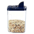 3L/3.2Qt Bird Seed Storage Container,Pet Food Storage Containers with Pour Spout,Cereal Dispenser,Holds up to 3~3.5Lbs-Easy Grip and Fill Bird Feeders-Ideal for Storing Sunflower Seed