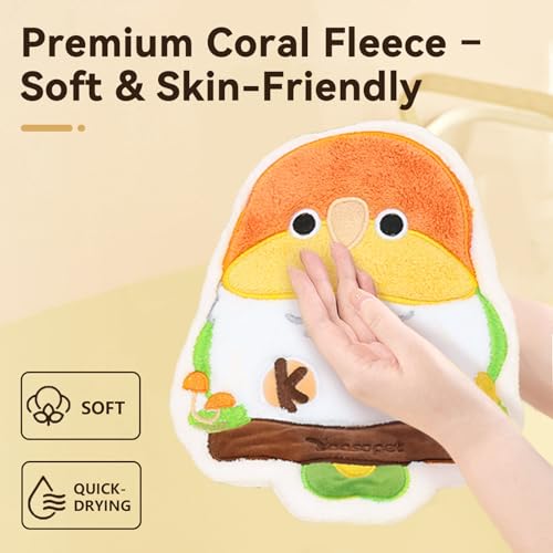 3 Pack Parrot Hand Towels Set for Bathroom Kids Teens Parrot Lovers Cute Pattern Kitchen Towels Drying Your Hands Pads-Parrot Hand Wiping Towels Decorative Hand Small Towel (Macaw) - color: Macaw