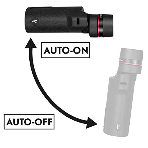 Kite Optics APC STABILIZED 18x50 ED High Performance Binoculars for Hunting and Bird Watching/Marine Use - 18x Magnification with Image Stabilization, IPX 7 Waterproof, Li-Ion Battery, +30 Hours - style: Li-Ion Battery