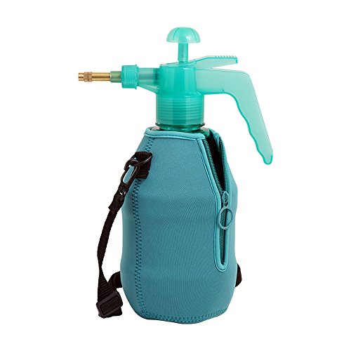 (Ultra Cool™ XLS) USA Misters 1.5 Liter Mister & Sprayer Personal Water Pump with Full Neoprene Jacket and Built-in Carrying Strap - color: Teal