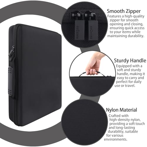 co2CREA Hard Carrying Case for GE Smart Scale, Compatible with CS10G/CS10H | Shockproof, Water-Resistant EVA Storage Bag with Handle for Travel and Home Organization