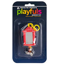 Prevue Hendryx Sound & Movement Birdie Basics Lantern Mirror Bird Toy 60420