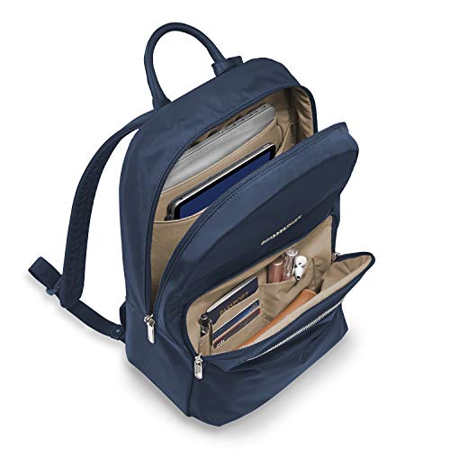Briggs & Riley Rhapsody Essential Backpack, Navy, One Size - color: Navy, size: One Size