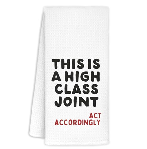 Funny Kitchen Bathroom Towel 16x24 Inch,This is A High Class Joint Act Accordingly Hand Towel for Kitchen Bathroom,Funny Gifts Towels - color: Funny-high Class