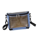 Transparent Crossbody Parrot Carrier Bag with Widened Strap Portable Bird Travel Pouch for Parakeet and Cockatiel Clear Window Design for Easy Viewing Lightweight Handheld Pet