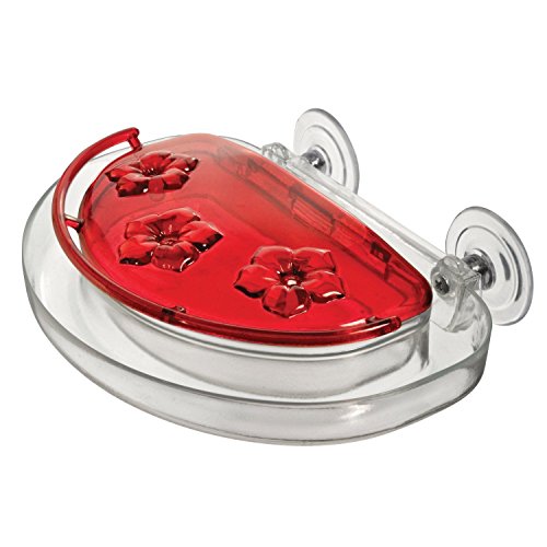 Aspects 407 Jewel Box Window Hummingbird Feeder, 8-Ounce