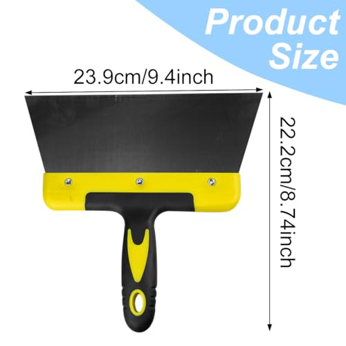 Cunguv Large Pigeon Droppings Scraper Bird Poop Remover Stainless Steel Bird Droppings Cleaning Scraper - size: 9.4 inch