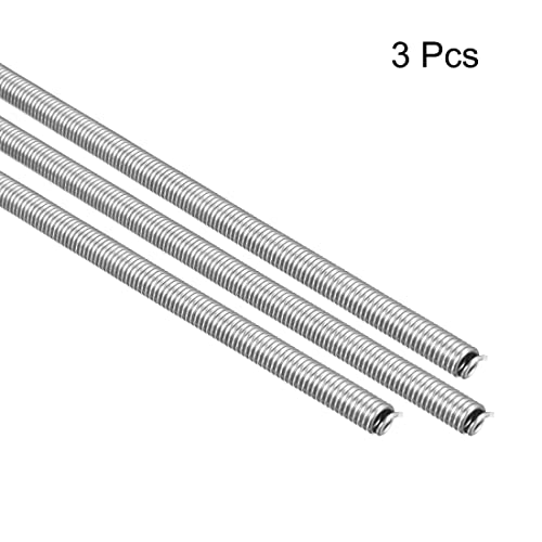 uxcell Heating Element Coil Wire AC220V 3000W / AC110V 750W Kiln Furnace Heater Wire 7.2mmx800mm 3PCS