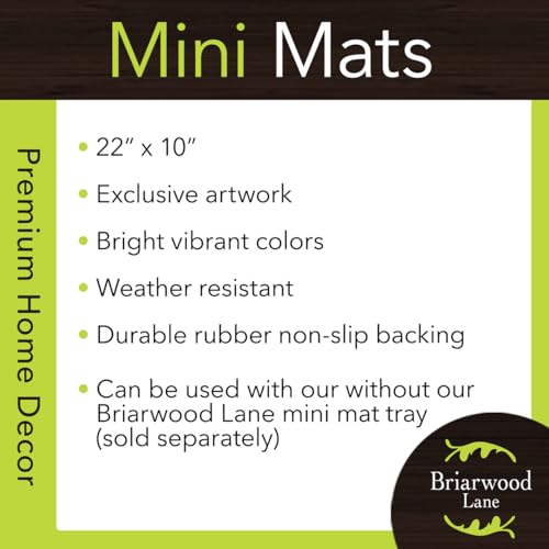 Briarwood Lane Garden Bunnies Mini Mat 22x10 Indoor Outdoor Doormat