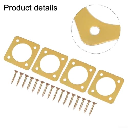 Birdhouse Hole Protectors For 1-1/4" And 1-1/8", for heavy-duty Metal for PREDATOR Guard For Eastern Houses – Weather Resistant Shield Reduces for NEST Destruction, Protects Chicks – 4 Pack(11/8Inch)