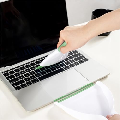 Dust pan Broom Brush Dustpan - Small Broom and Dustpan Set,Mini Broom and Dustpan,Small Dustpan and Brush Set for Home Cleaning, Sofa, Desk, Guinea Pig Cage, Cat Litter etc.（Light Green 2 Set） - color: Light Green, size: 2set