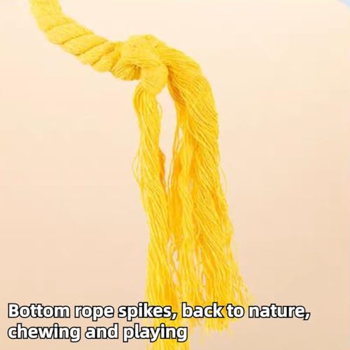 Sugar Glider Toys, Sugar Glider Climbing Ropes, Hanging Toy Cage Accessories, Enrichment Toy, Soft Touch Small Pet Swing Toys for Rats, Birds (Pink) - color: Pink
