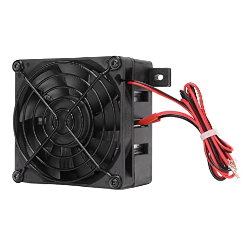 24V 100W PTC Car Fan Heater Constant Temperature Heating, Fast Heat up, Small Space Heating Incubator