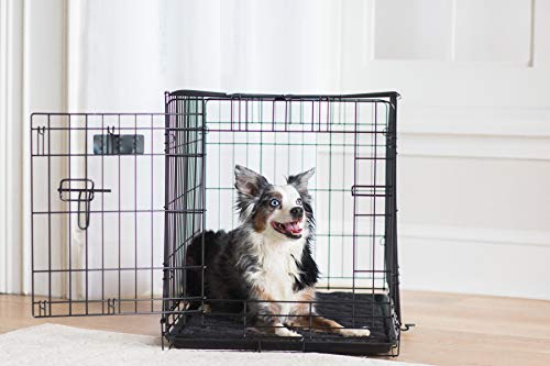 Petmate SNOOZZY BLACK 29X18 QUILTED MAT - color: Black, size: 30-50 lbs