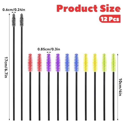 12Pcs Hummingbird Feeder Cleaning Brush, Mini Nylon Tube Brush Set Small Hummingbird Feeder Cleaner Brushes for Bottles Tubes Jars Bird Feeders