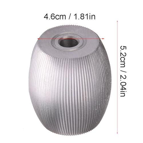 Steel Feed Wheels, 801 Peeling Machine Goose Egg Shaped Leather Skiving Drive Wheel Parts Sharpening Stone for