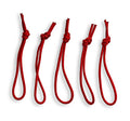 Culture Supply 5-Pack Surfboard Leash Strings - color: Red