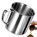 1.5 Cup Dog Food Scoop, Dog Food Scooper, 350ml Pet Food Measuring Cup with Handle, Suitable for Dry Food & Treats for Dogs Cats Birds Rabbits