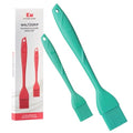 Kitchen Mama WaltzGrip Platinum Silicone Basting Pastry Brush, Teal | Heat-Resistant, For Cooking, Baking, Grilling, Spreading Oil or Butter, Dishwasher-Safe - color: Teal