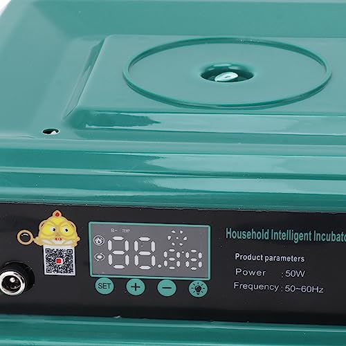 Zerodis Automatic Egg Turner, LED Egg Incubators Automatic Egg Incubators Display Dual Power Supply Egg Incubator Hatches Chicken Duck Quail Eggs (US Plug 110V 10 Eggs) - size: US Plug 110V 10 Eggs