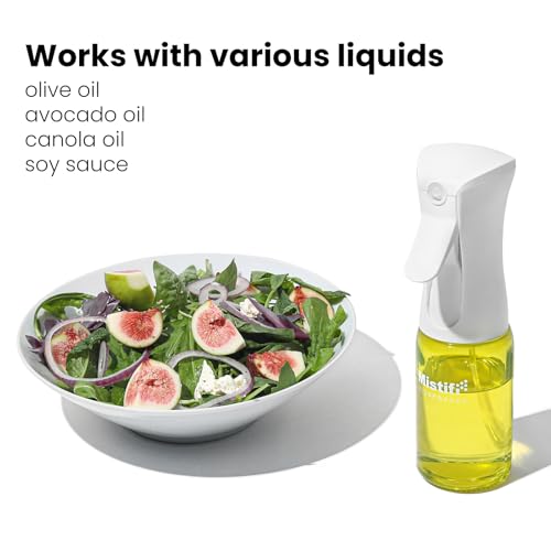 Eco-Friendly Oil Sprayer – Durable Glass Bottle for Cooking, BBQ, and Grilling Mist Spray Bottle for Air Fryer, Olive Oil, Avocado Oil, Healthy Nonstick Frying 150ml (PS631) - style: PS631