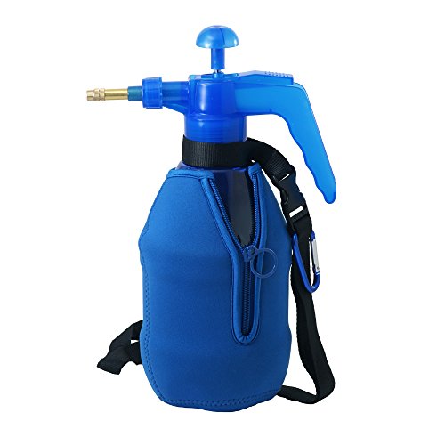 (Ultra Cool XL) USA Misters 1.5 Liter Personal Pump Water Mister & Sprayer with Full Neoprene Jacket… - color: Blue