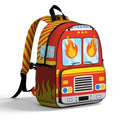 Ambulance School Backpack For Boys Toddler Bookbag Child School Bag Kindergarten Elementary Toddler Bag Gift Ideas Backpack for Boys Girls Bookbag for Kids Toddlers Casual Travel - color: Ambulance