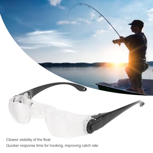 Binoculars Glasses, Opera Handsfree Binocular Telescope, 4X Magnification, Adjustable Focus Distance, for Outdoor Huntings Bird Watching Fishing Concerts (Hyperopia Version)