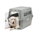Petmate Sky Kennel IATA Airline Compliant Plastic Dog Crate For Air and Land Travel, Giant 48" L For Pets 90-125 lbs, Heavy Duty Dog Kennel, Made in the USA - size: 48 Inch