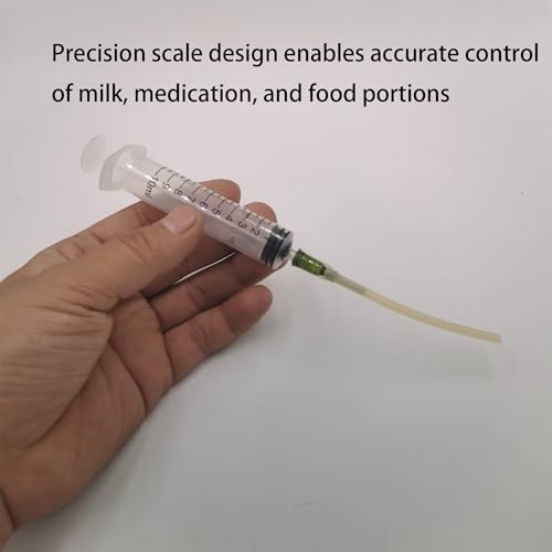 10pcs Parrot Feeding Tools Bird Parrot Feeding Tubes Food Syringe | Parrot Hand Feeding Syringe Set,with Spoon Tip&Tubes,for Feeding Milk,Liquid Food or Medication to Birds,Sick Birds - color: #1
