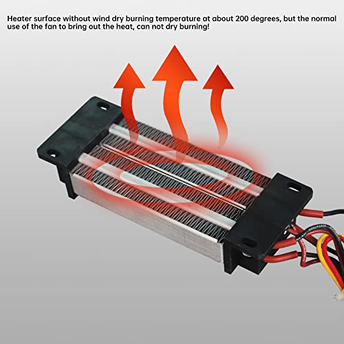Ceramic Air Heater 500W 110V with Thermostat for Incubator Cabinet Electric Heating Element