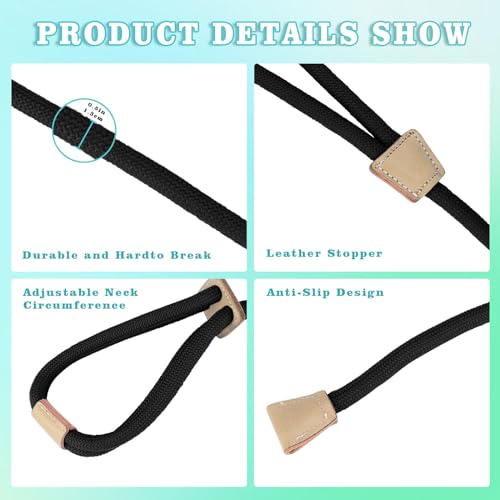 Goat Harness For Walking - Washable Goat Leash And Accessories - Livestock Supplies - color: Black