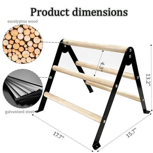 XCL Chicken Perch for Baby Chicks, Chicken Roosting Bars, Chicken Perch for Coop, Suitable for Backyard Poultry, Easy to Install Farm Chickens Roost Toys, A-Shaped Chicken Perch (S) - size: S