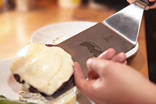 Mercer Culinary Hell's Handle Heavy Duty Turner/Spatula, 8 Inch x 4 Inch - color: Heavy Duty Turner, size: 8" X 4"