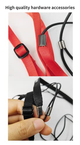 Adjustable Bird Harness with 78.7 Inch Leash, Outdoor Flying Training Rope Kit for Bird Parrots, Parrot Flying Rope Straps Outdoor Training Traction Rope for Small Medium Large Size Birds (S) - size: S