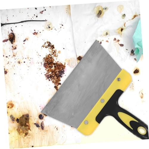 MERRYHAPY Manual Bird Dropping Scraper for Easy Cleaning of Pigeon Poop and Bird Cage Surfaces Durable Ergonomic Handle for Comfortable Grip and Use