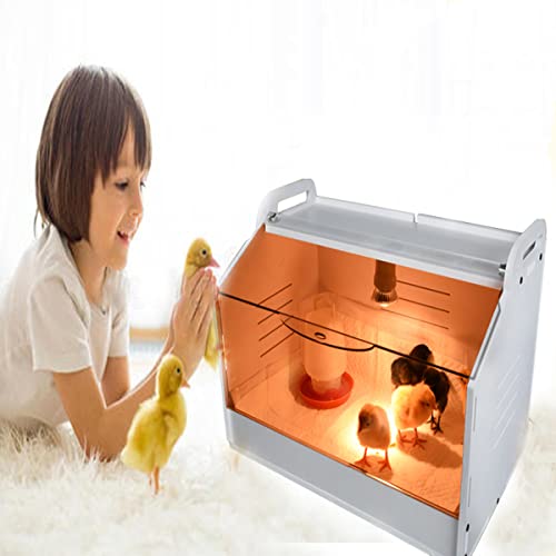 Intelligent Brooder Box 10-15 Newborns Chicks Quail Birds Egg Incubator | Chicken brooder,Brooder box for chicks,Chick brooder box,Bird house,Quail brooder,Chick feeder and waterer kit