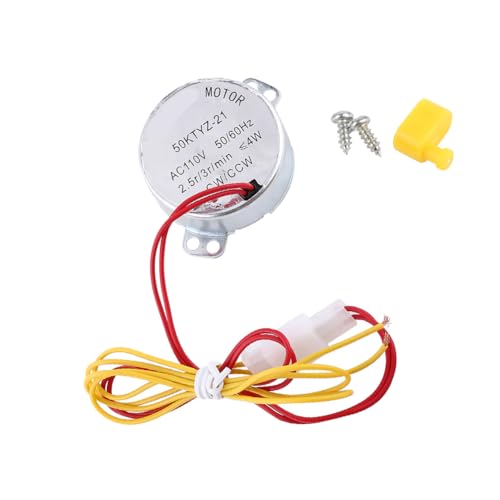 Joyzan Egg Turner Motor, AC Chicken Rotator Incubator Small Hatching Tool | Automatic Turntable Guide Accessory Connector CW CCW Dual Working Modes for Incubating Electric Ducks Goose Birds Tray Quail