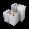 200 Pack Quail Egg Cartons, Clear Plastic Quail Egg Trays, Holds up to 12 Quail Eggs Securely - Your Ultimate Small Eggs Carton Holders for Bulk Storage and Display - size: 200 Pack Quail Egg Cartons 12 Grids