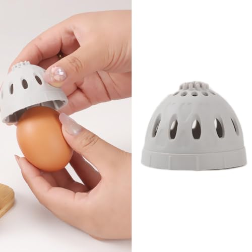 2 Pack Egg Washer Egg Brush Rotating Scrabber Chicken Coop Remover Cleaning Tool Silicone Egg Cleaner for Farm Fresh Eggs Backyard Chickens Duck Egg Washing Eggs Potatoes