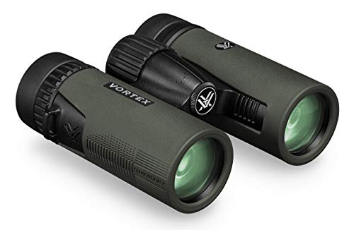 Vortex Diamondback HD 10x32 Binoculars | HD Optics, Tripod Adaptable, Waterproof, Fogproof, Shockproof, Included Carry Case - Unlimited, Unconditional Warranty - color: Green, size: 10x32