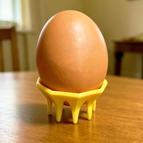 PIAOLGYI Egg Incubator Stand,Upright Stable Design Hold Eggs During Incubation, Reusable for Backyard Chicken Keepers & Small Farms(Yellow)
