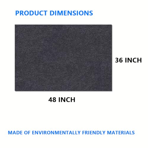 Chicken Coop Mat，Under Chicken House Mat——Absorbent Mat，Backing Prevents Liquid and Chicken Manure Penetration,Soft Material, Non-Slip Backing，Washable,Keeps Chicken House Floors Clean (36" x 48") - size: 36.0"L x 48.0"W x 0.2"H